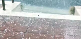 İstanbul'un sınırında dolu yağışı: Araçları sakladılar