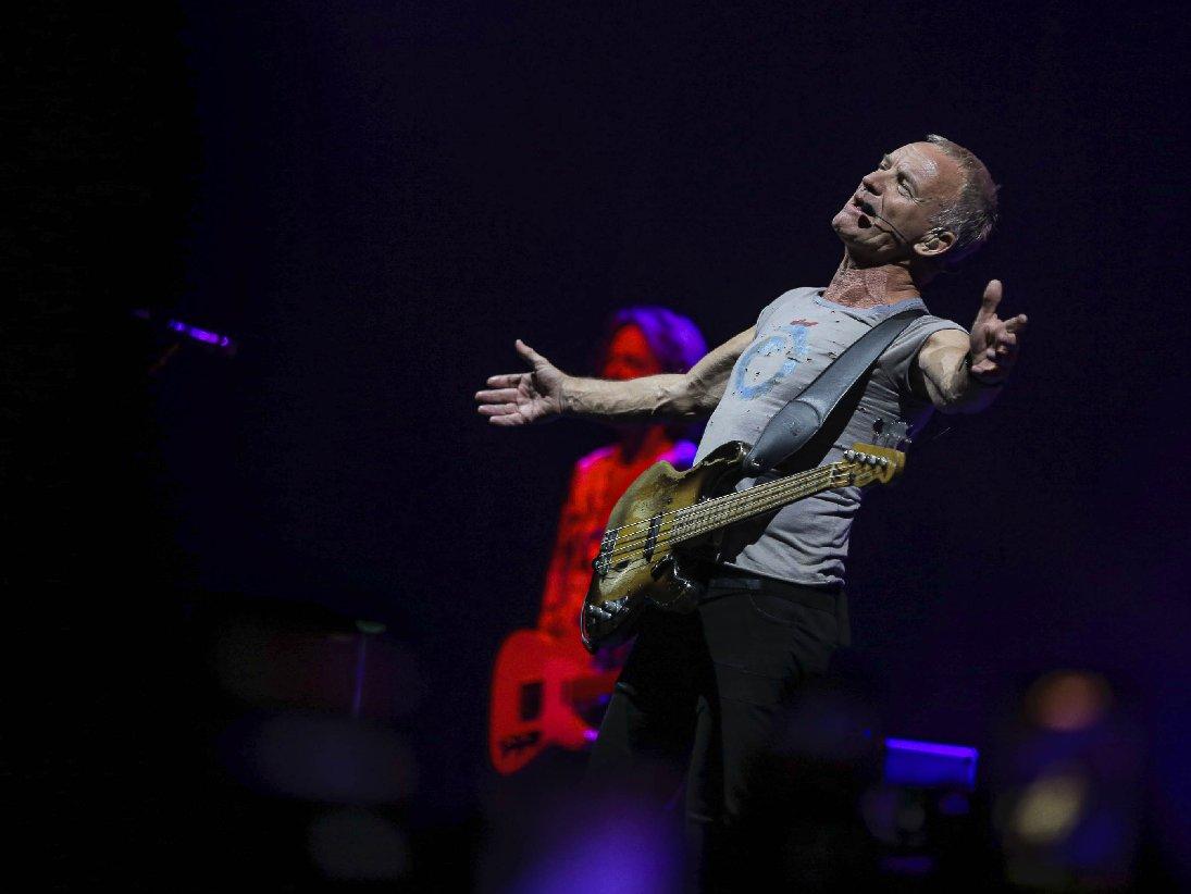 Sting, Saraybosna'da konser verdi