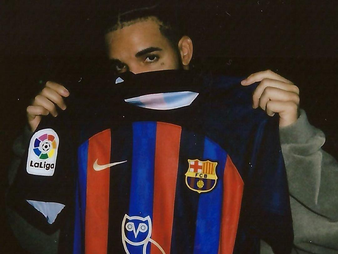 Ünlü rapçi Drake'in logosu, Barcelona formasında!