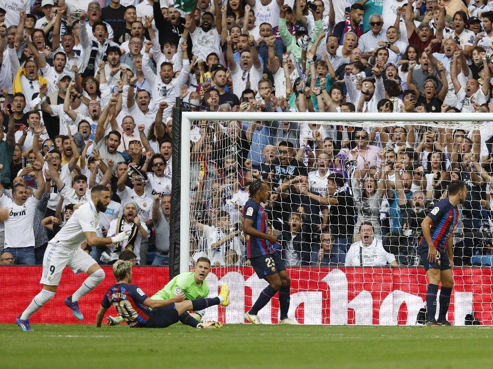 Real Madrid Barcelona maçı sonrası zirve el değiştirdi: 3-1