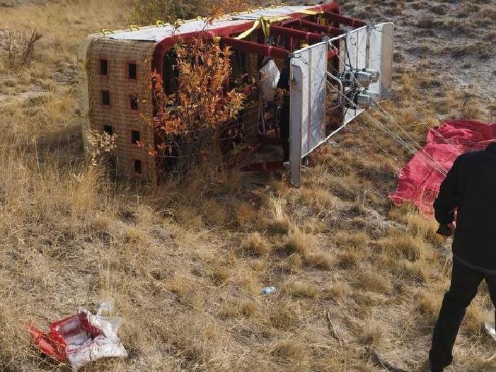 Balon kazasındaki pilot: Yolcular iniş pozisyonuna uymadığı için düştü