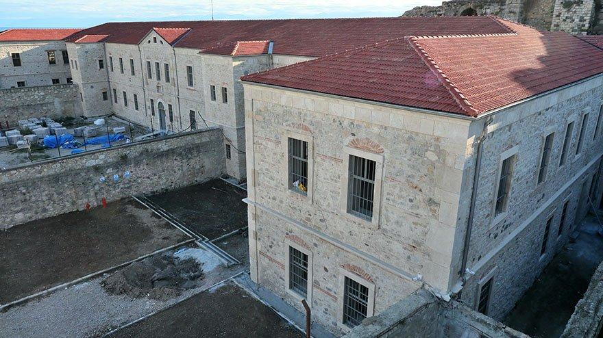 Tarihi Sinop Cezaevi ve Müzesi'nde restorasyon bitiyor
