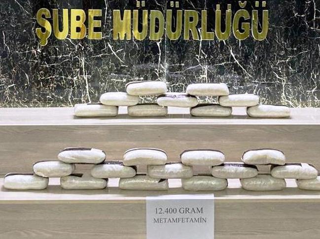 Bitlis'te 12 kilo metamfetamin ele geçirildi: 4 gözaltı