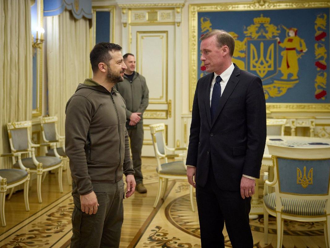 ABD Ulusal Güvenlik Danışmanı Sullivan, Kiev'de Zelenskiy ile görüştü