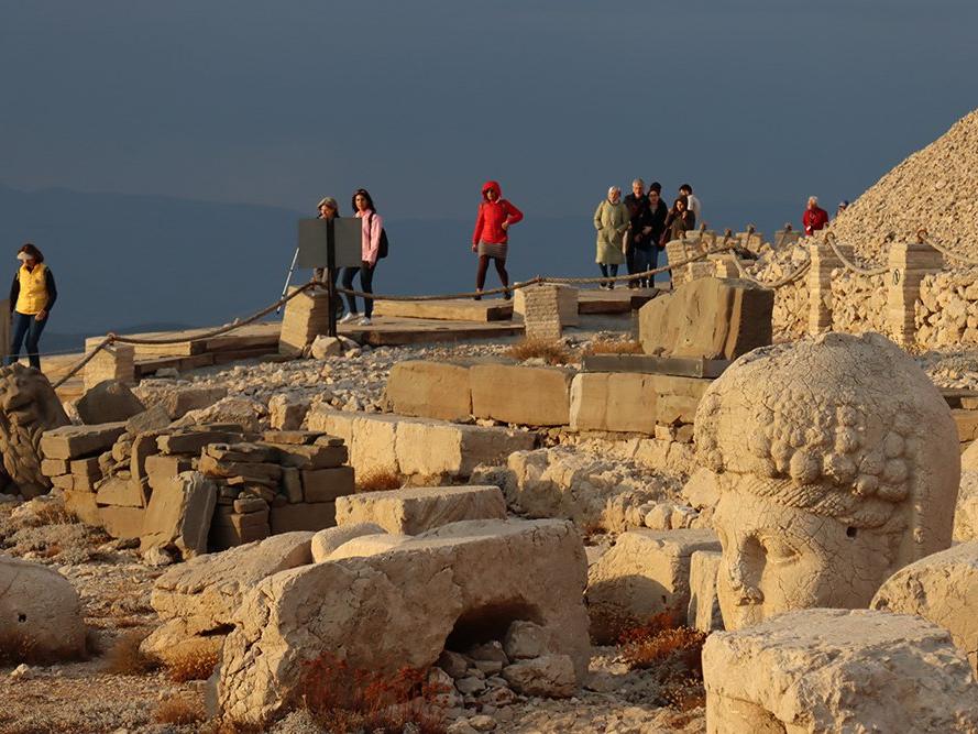 Nemrut'a çeyrek milyon ziyaretçi