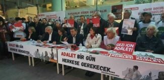 Gezi Davası tutukluları için 200'üncü Adalet Nöbeti tutuldu
