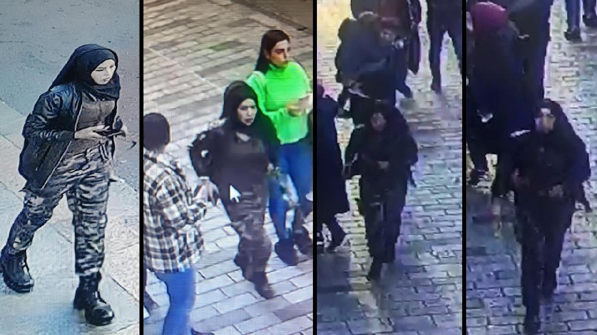 Taksim İstiklal Caddesi'ne bombayı bırakan o kadın böyle uzaklaşmış