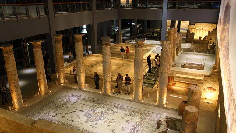 Zeugma Mozaik Müzesi ziyaretçi sayısında zirveyi gördü