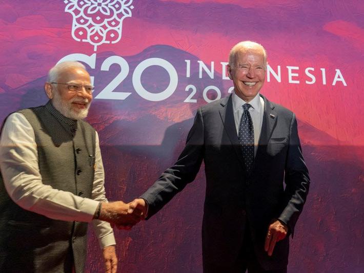 Hindistan Başbakanı Modi, ABD Başkanı Biden'la görüştü