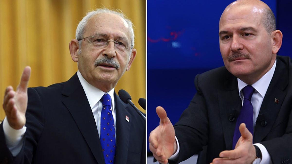 Kılıçdaroğlu'ndan Soylu'ya 'şerefsiz' davası