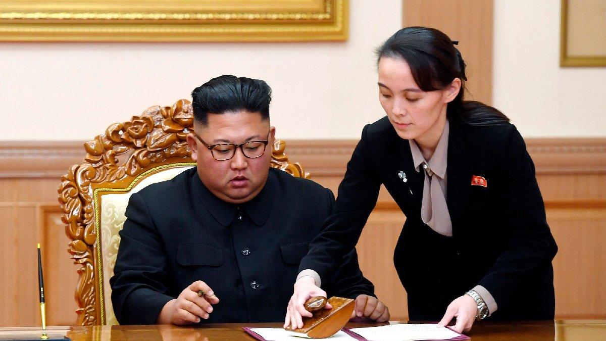 Kuzey Kore liderinin kız kardeşi Kim Yo Jong, ABD'yi uyardı