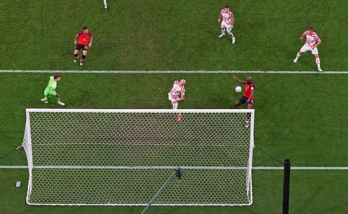 Lukaku'nun 90. dakikada kaçırdığı net gol fırsatı