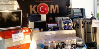 Osmaniye'de ATM'den geçen sahte para basan 3 kişi gözaltına alındı