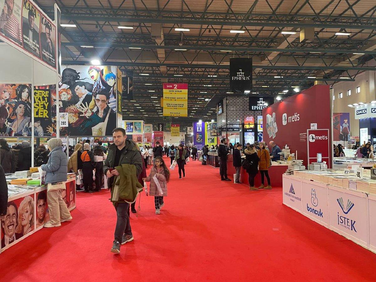 "39. Uluslararası İstanbul Kitap Fuarı" açıldı