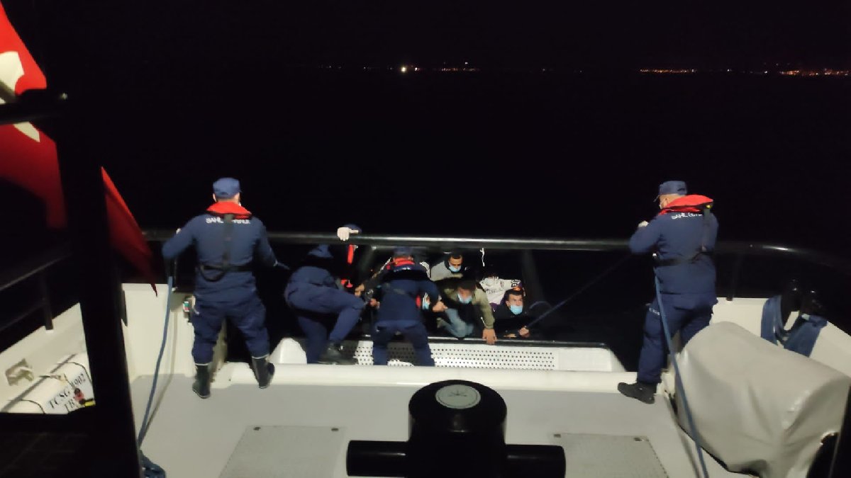 İzmir'de 155 düzensiz göçmen yakalandı