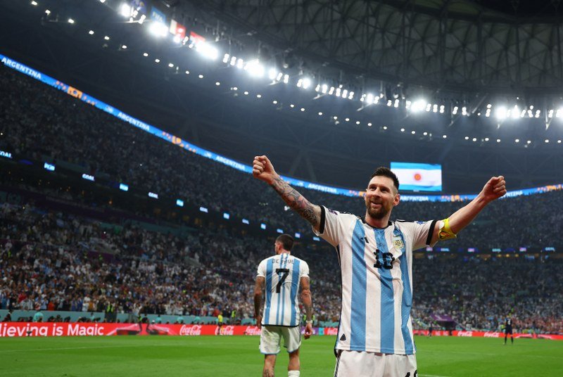 Arjantin yarı finalde Hırvatistan'ı 3 golle dağıttı! Messi için tek maç kaldı...
