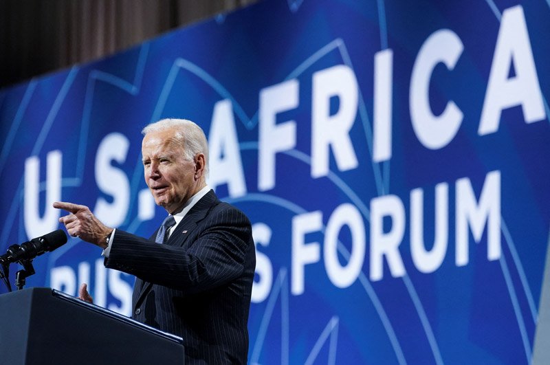 Biden: ABD, Afrika'nın geleceğinde her şeyiyle var