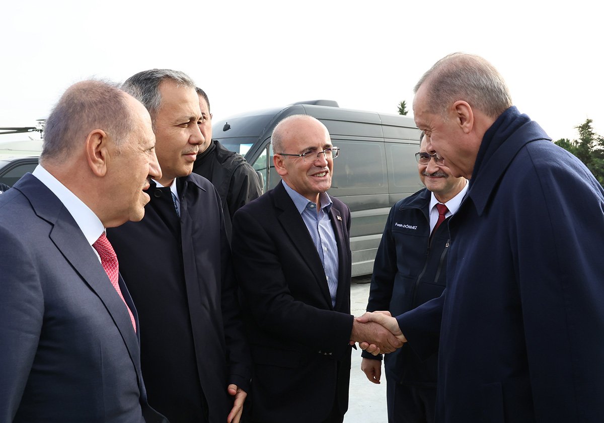 Mehmet Şimşek, Erdoğan ile fotoğraf verdi