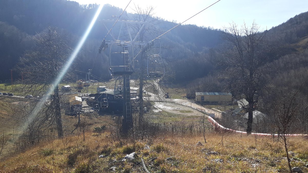 Kar yağmadı kayak sezonu başlayamadı