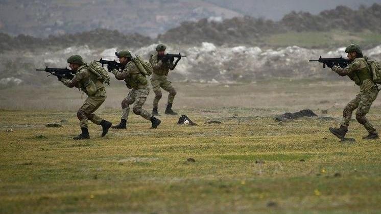 Suriye'de 5 terörist öldürüldü