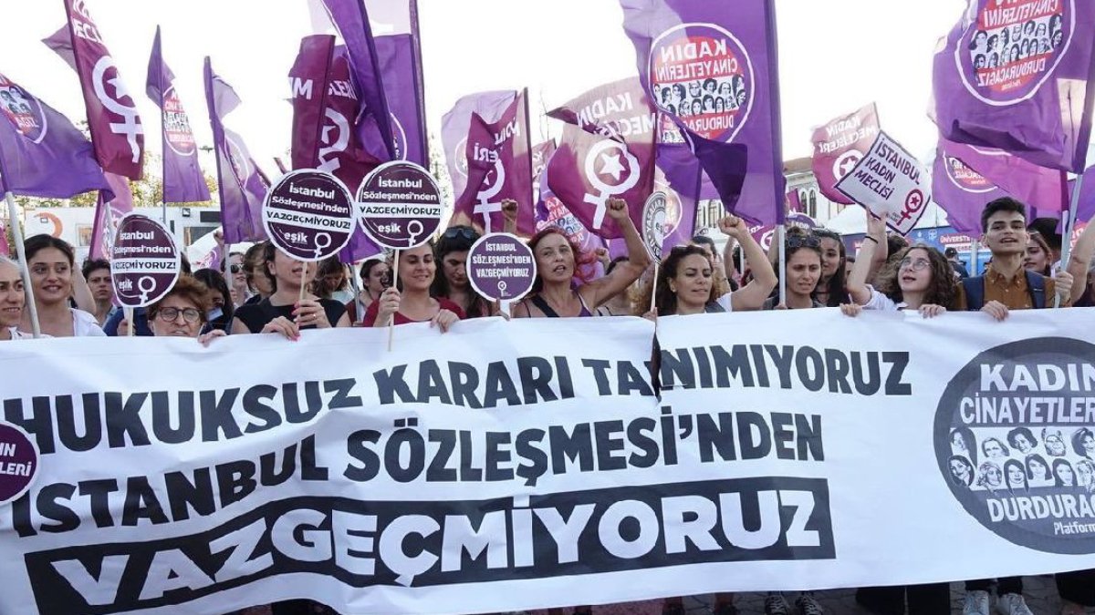 Kadın Cinayetlerini Durduracağız Platformu: İstanbul Sözleşmesi’nden çekilme kararı verenleri göndereceğiz