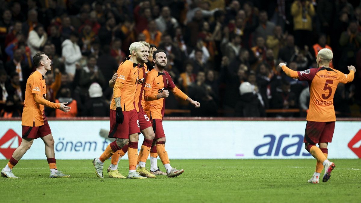 Galatasaray, Hatayspor maçında gol olup yağdı: 4-0