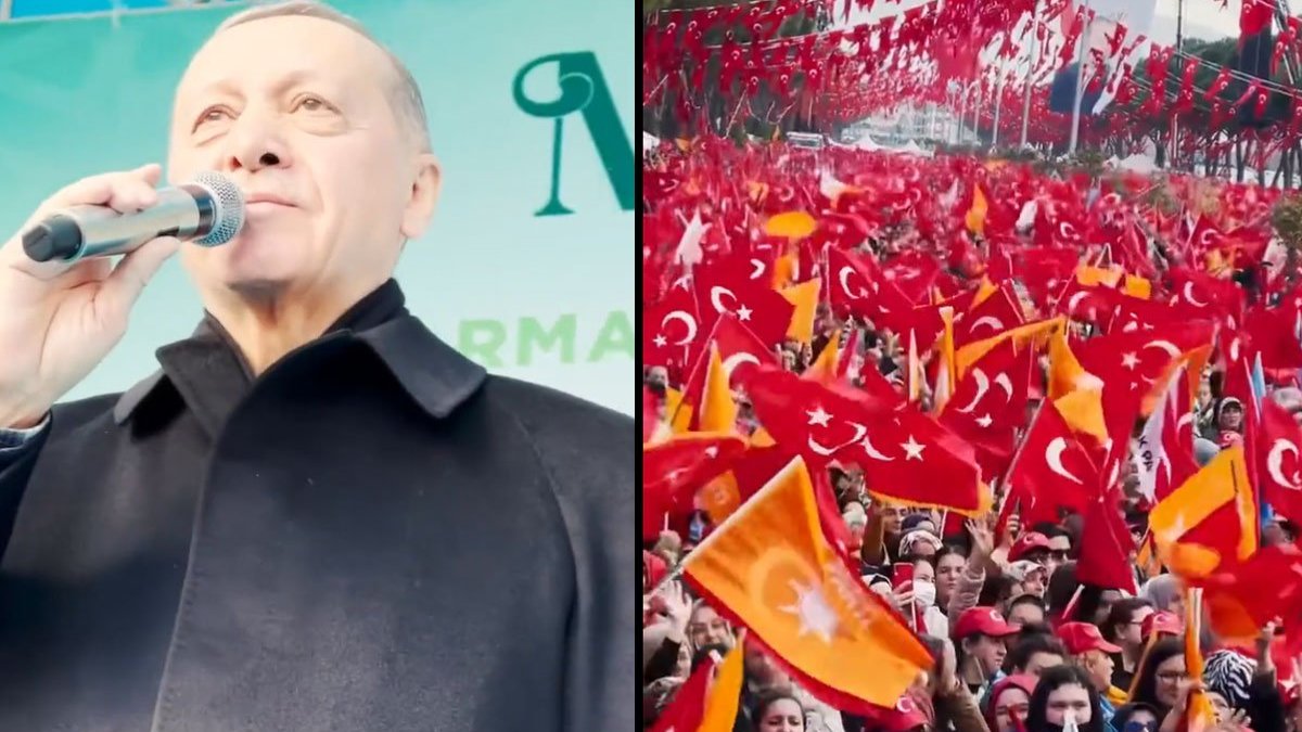 Valilik hesabından AKP ve Erdoğan propagandası