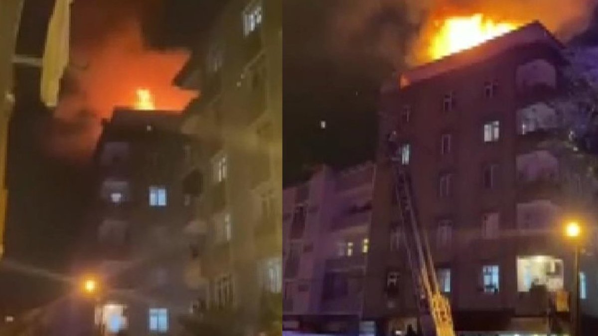 İstanbul'da yangın paniği