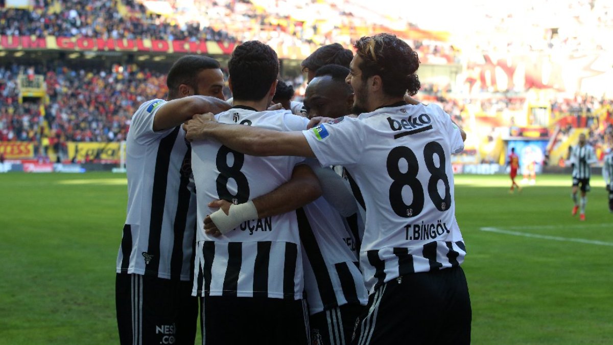 Kayserispor'u deplasmanda yenen Beşiktaş seriye bağladı