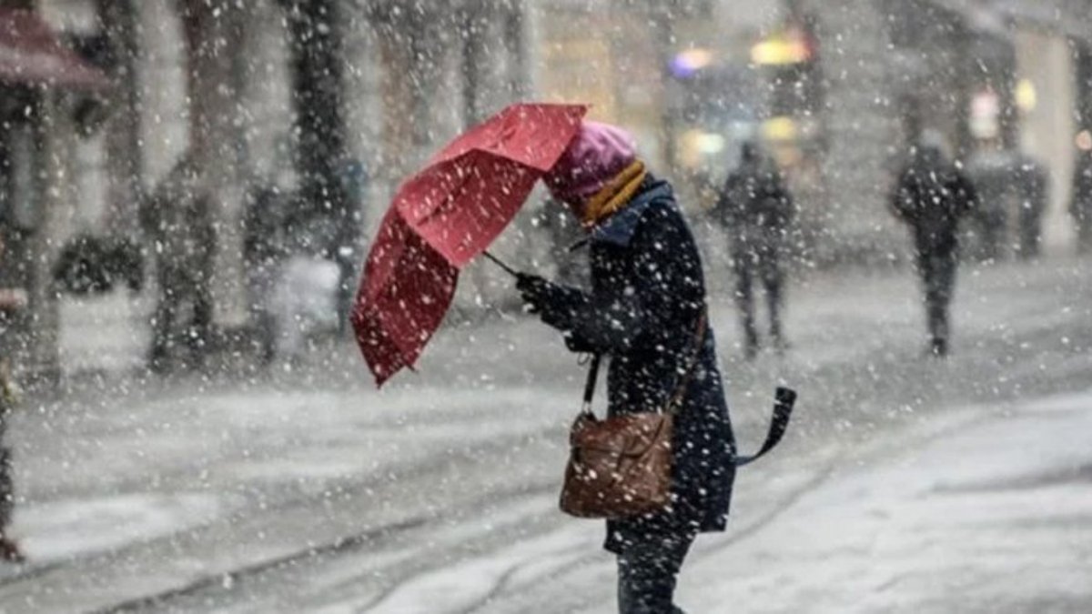 Meteoroloji'den güncel hava durumu açıklaması! 20 il için kar yağışı uyarısı