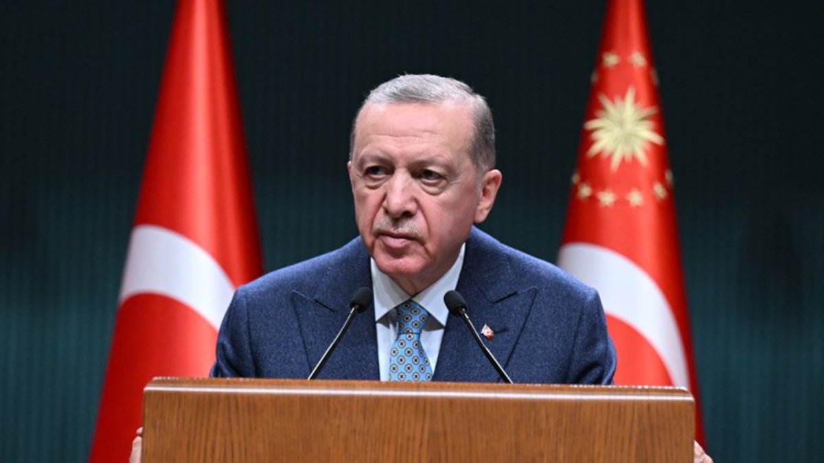 Cumhurbaşkanı Erdoğan'dan Kahramanmaraş depremi açıklaması