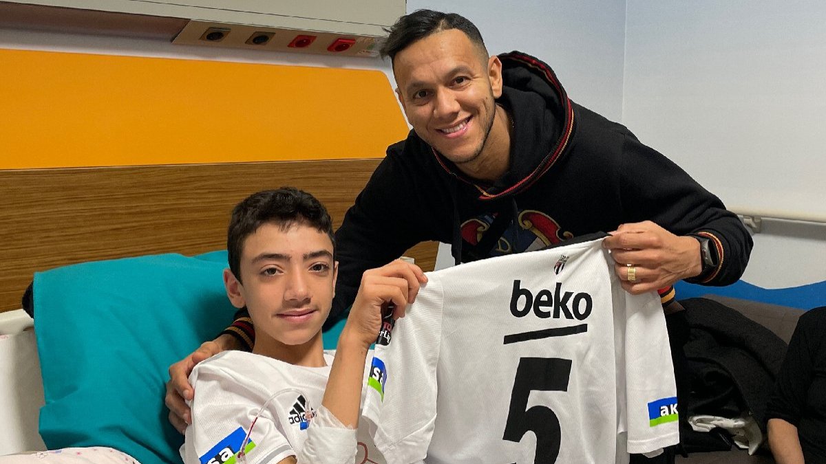 Josef de Souza, 128 saat sonra kurtulan Arda Can'ı ziyaret etti