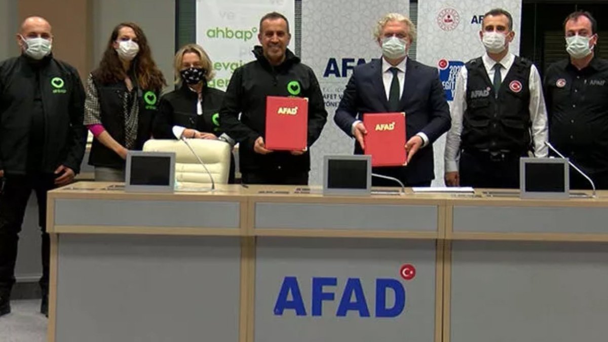 Haluk Levent, AFAD'la işbirliğine ilişkin belge yayınladı
