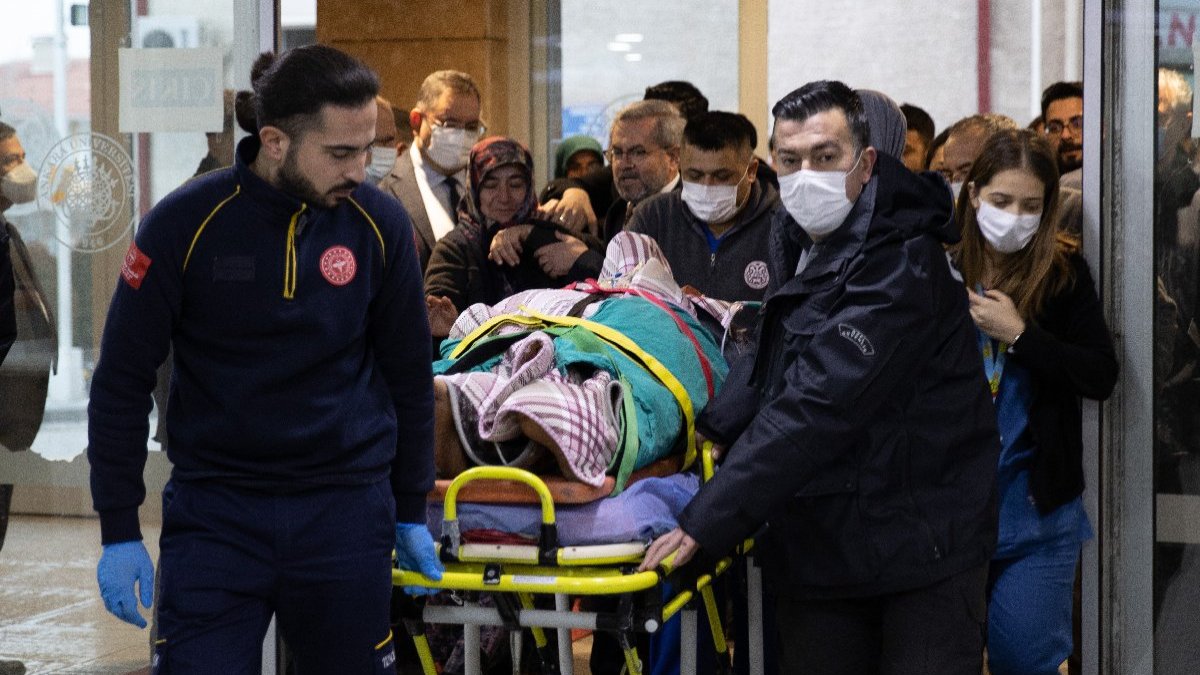 Depremin 248. saatinde kurtarılan Aleyna, Ankara'da tedavi altına alındı