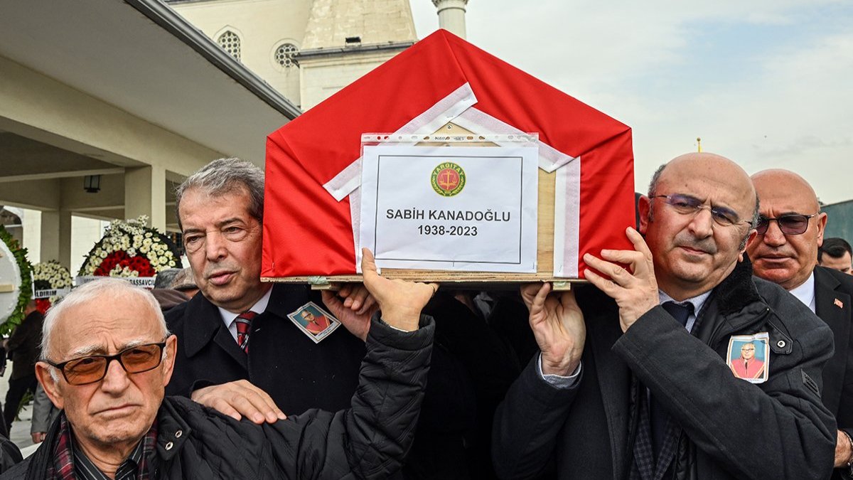 Sabih Kanadoğlu için cenaze töreni düzenlendi