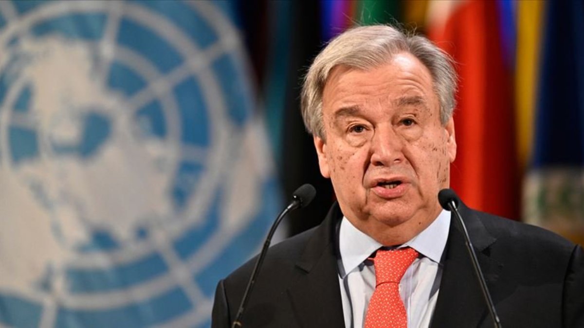 Guterres: Silahlar bizi yok etmeden biz onları yok edelim
