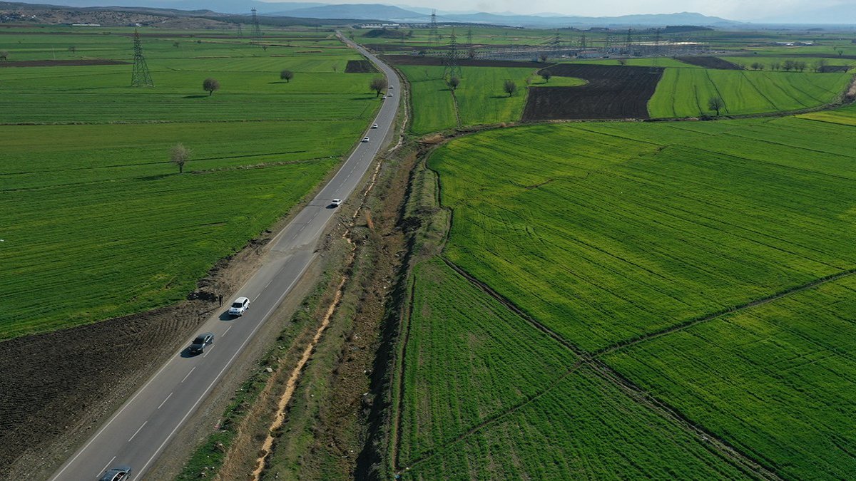 Deprem sonrası korkutan görüntü