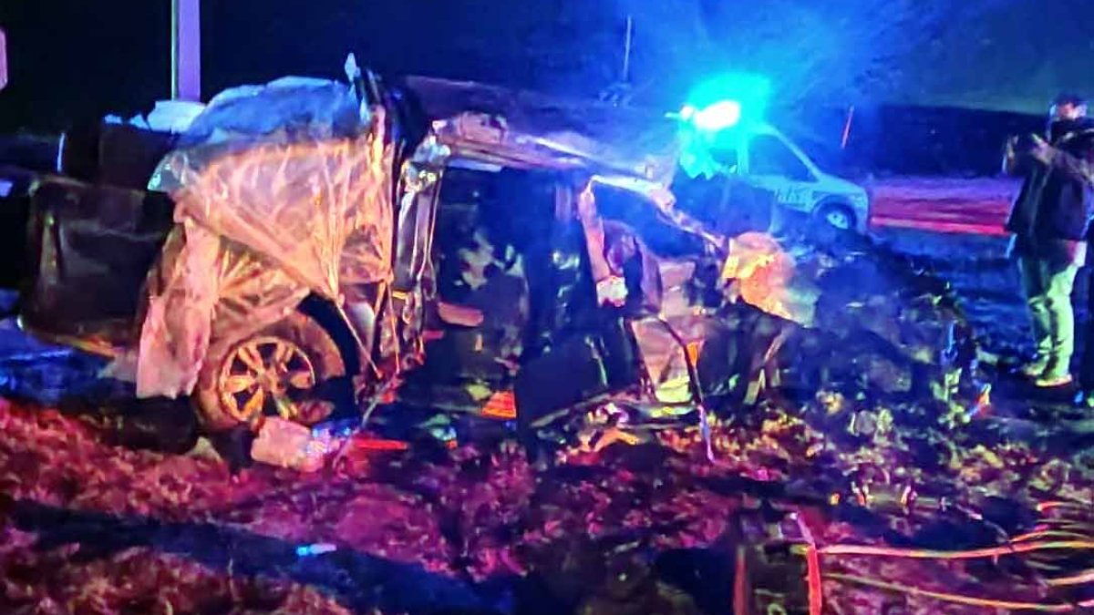 Kırıkkale'de feci kaza: 1 ölü, 5 yaralı