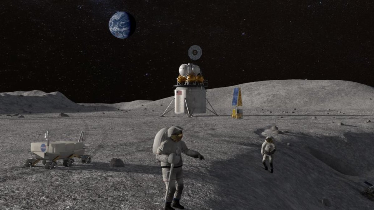 Astronotlar için yeni bir iletişim sistemi... Ay'dan sevdikleriyle görüşebilecekler