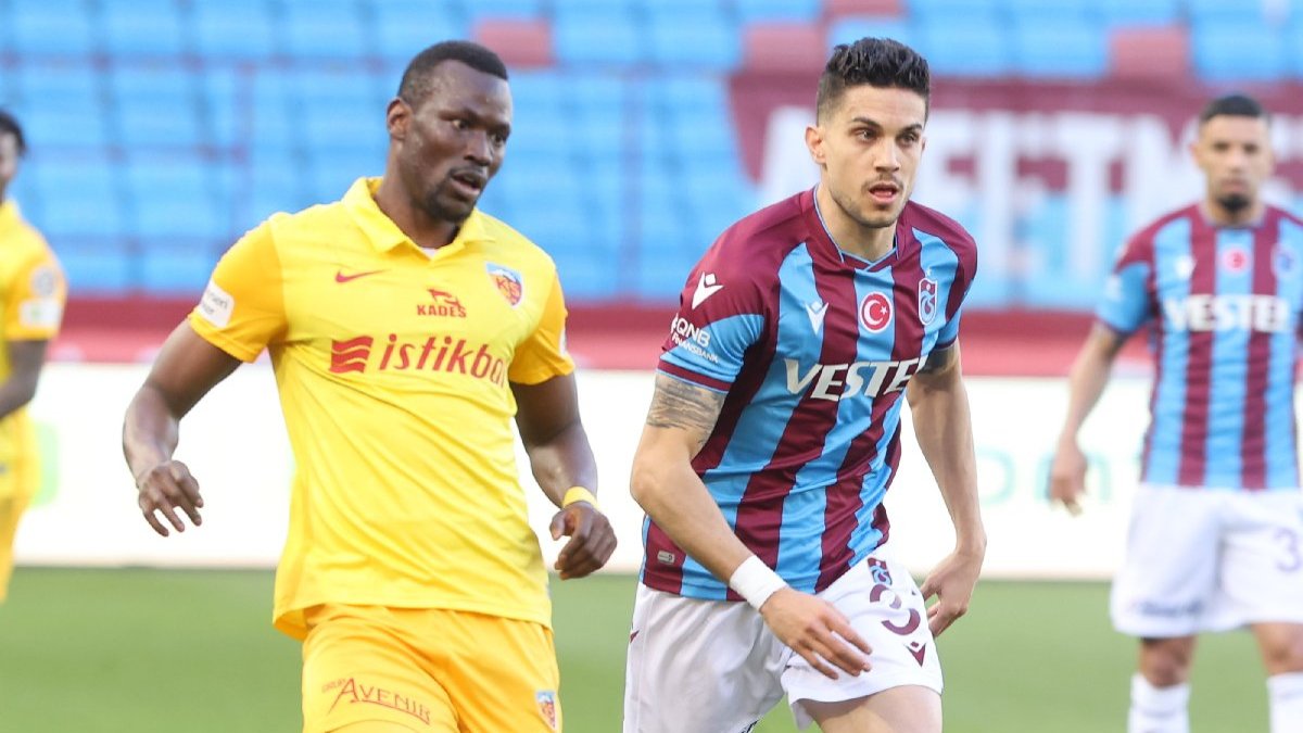 Trabzonspor, Kayserispor'a teslim oldu: 3-4
