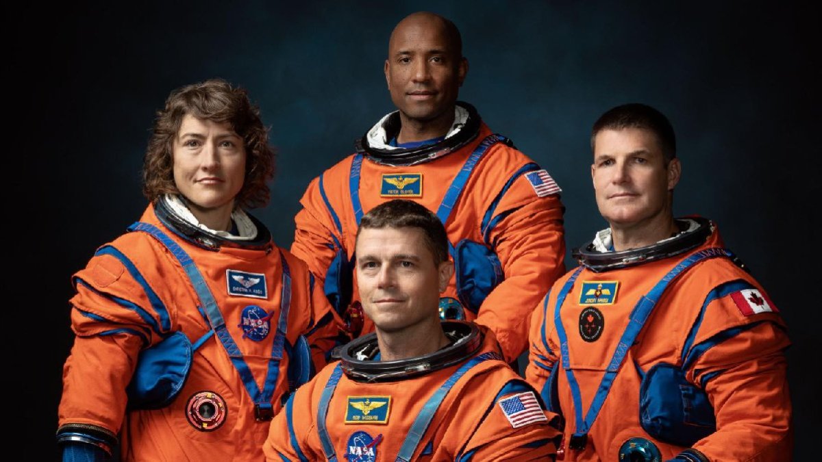 NASA, Artemis II insanlı Ay görevinde yer alacak 4 astronotu tanıttı