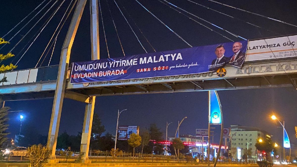AKP’li belediye ile CHP arasında afiş polemiği