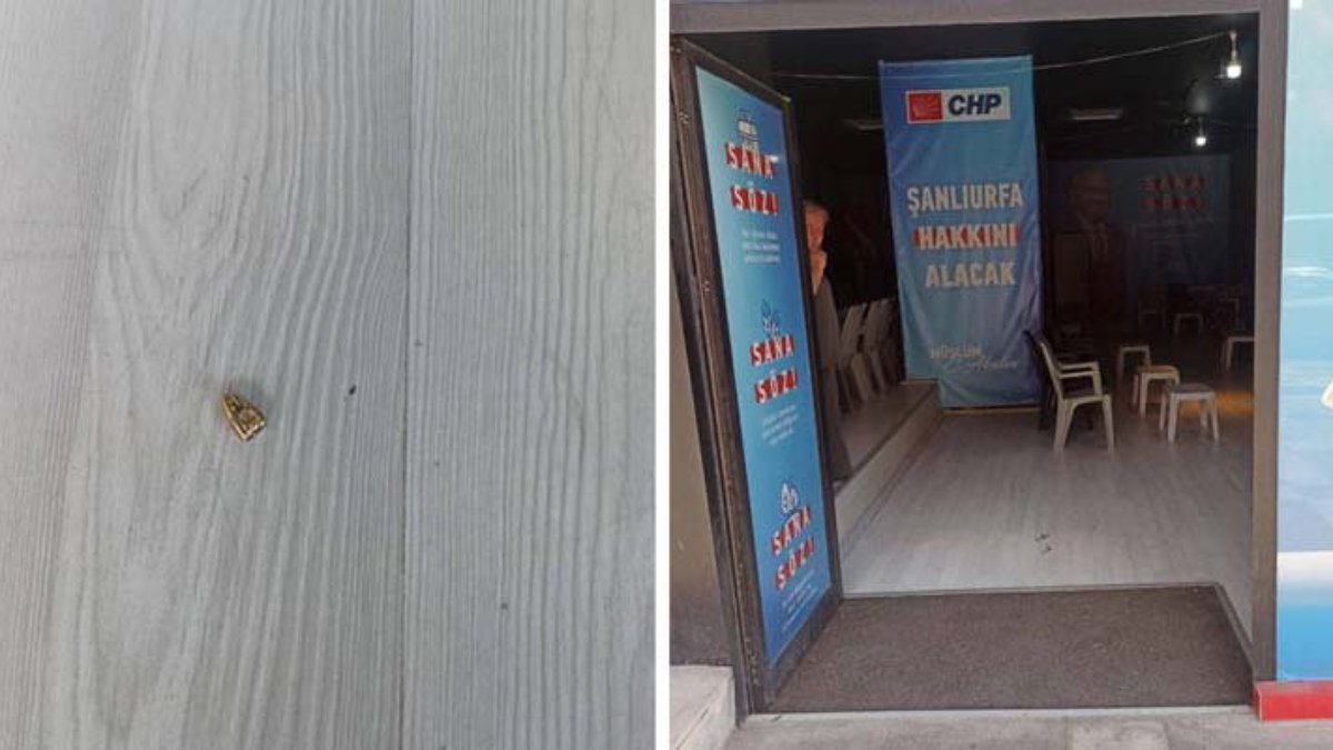 CHP’nin seçim ofisine mermi atıldı