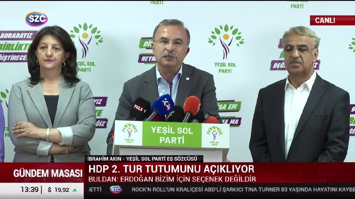 HDP ve Yeşil Sol Parti: Tek adam dönemini bitireceğiz