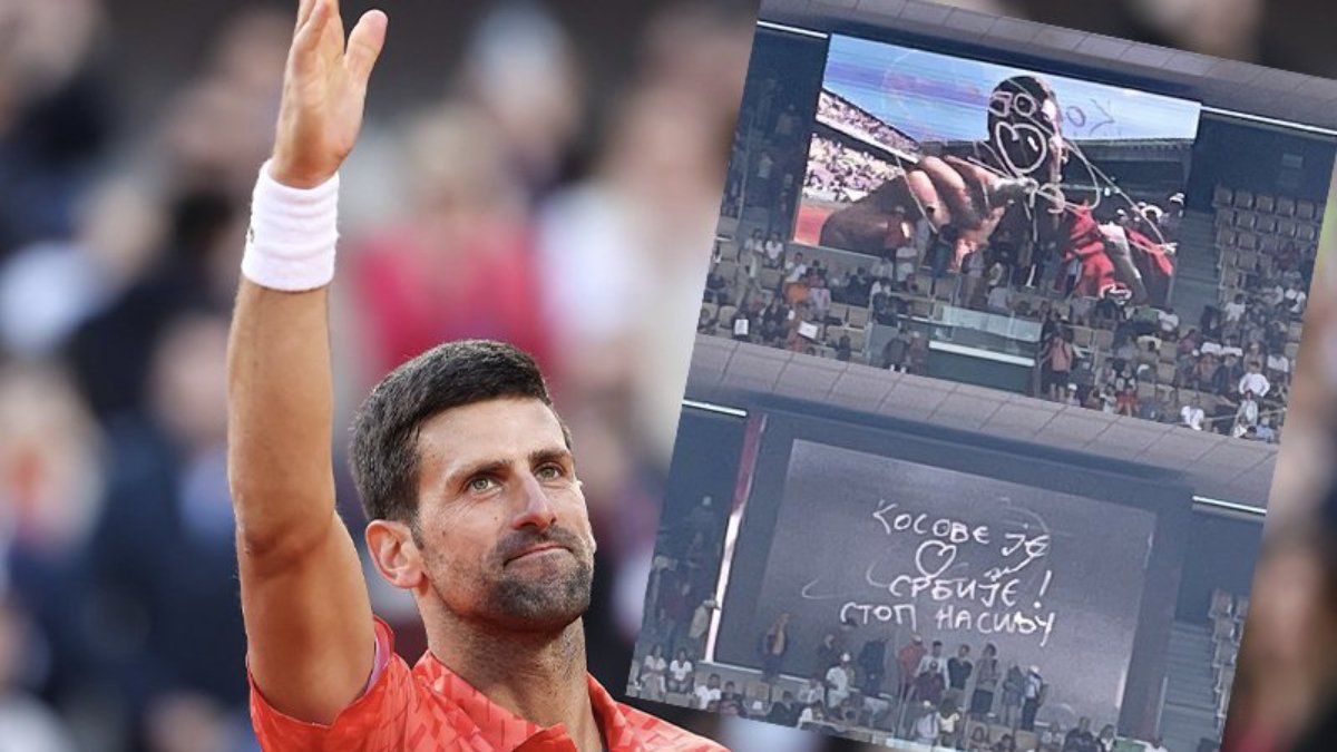 Sırp raket Novak Djokovic'in 'Kosova' mesajı kriz yarattı