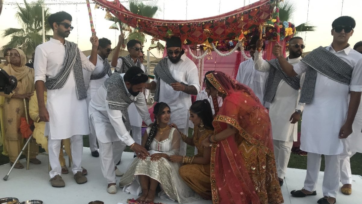 Antalya'ya gelen Hintliler dört gün dört gece süren düğünde milyonlar harcadı