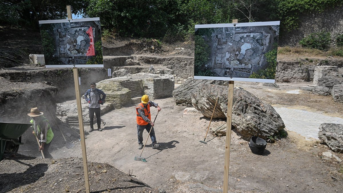 Bathonea'da kazılar yeniden başladı