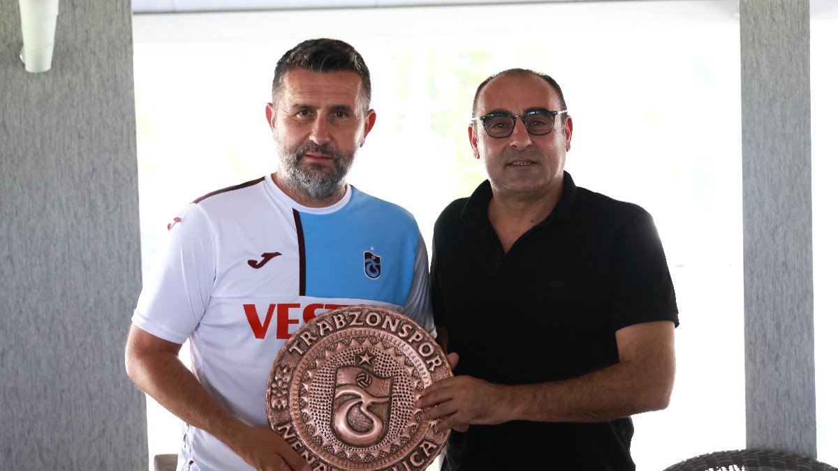 Trabzonspor'un Teknik Direktörü Bjelica, altyapı akademisi teknik heyetinden bilgi aldı