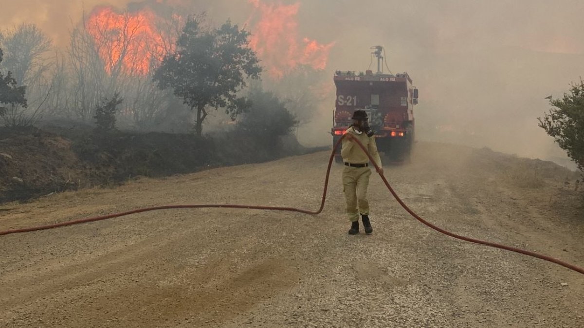 Çanakkale'de 1428 kişi tahliye edildi