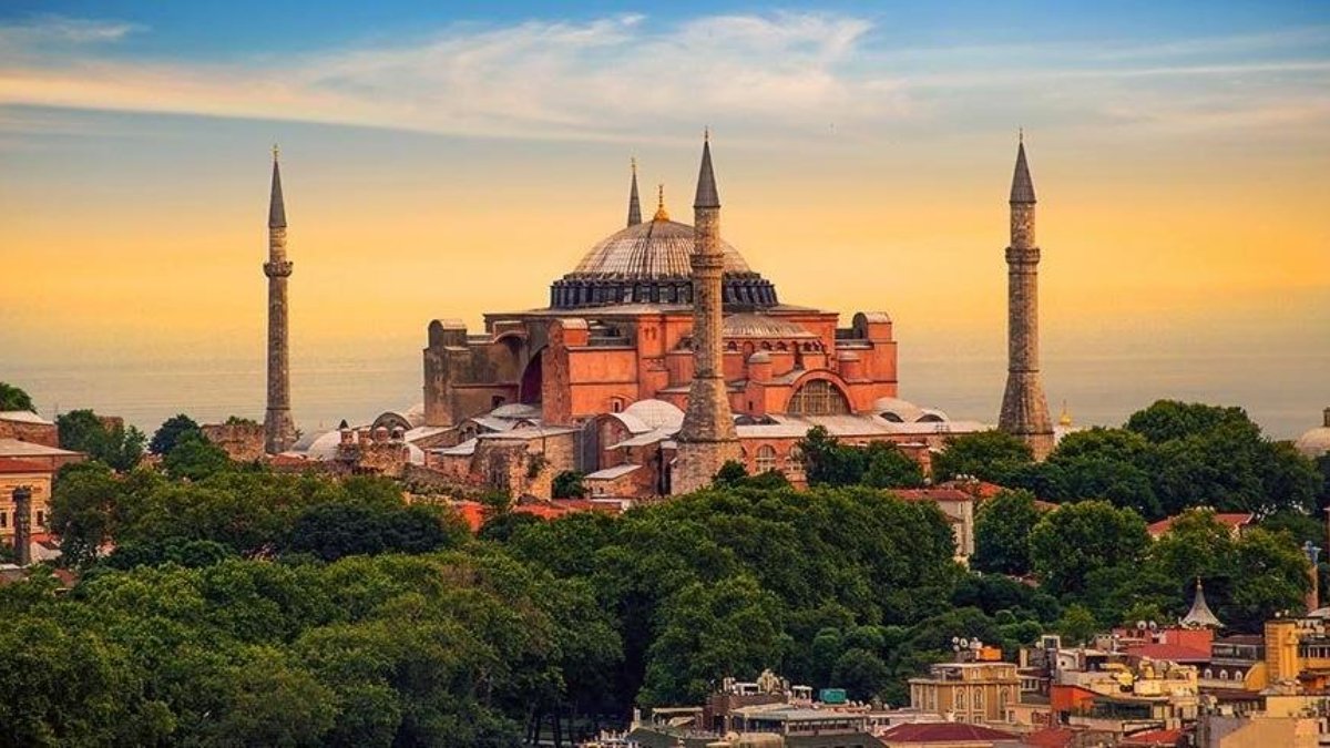 Ayasofya'da restorasyon